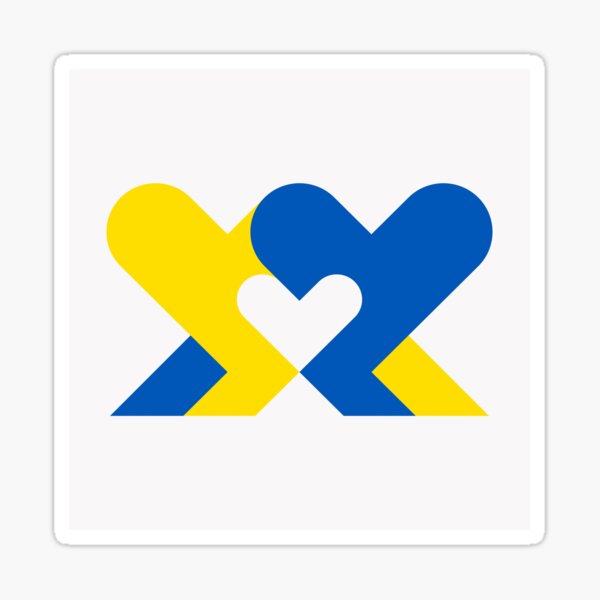 Stand For Ukraine Sticker
