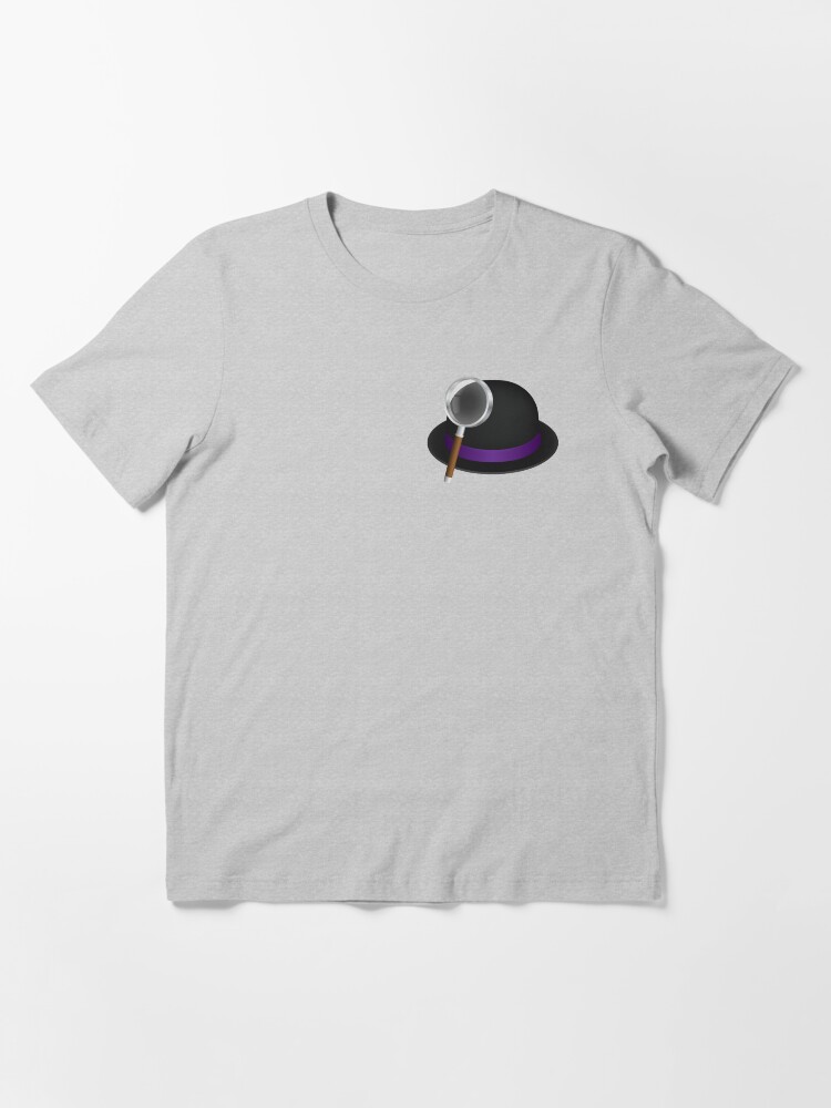 Alternate view of Alfred's hat & magnifying glass Essential T-Shirt
