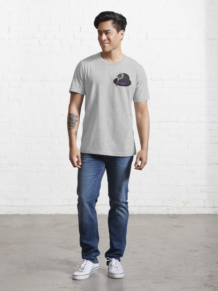 Alternate view of Alfred's hat & magnifying glass Essential T-Shirt