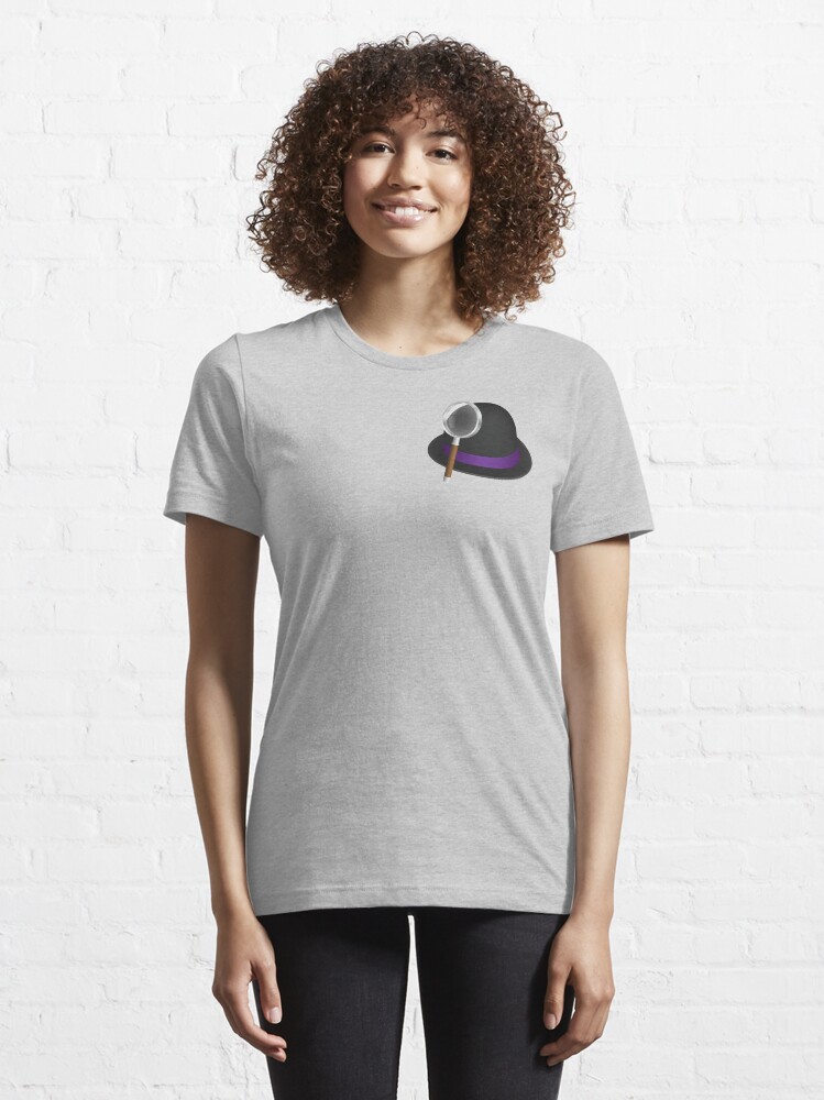 Alternate view of Alfred's hat & magnifying glass Essential T-Shirt