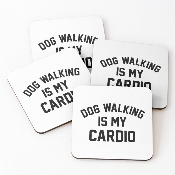 Item preview, Dog Walking Is My Cardio designed and sold by Moeez Javed.