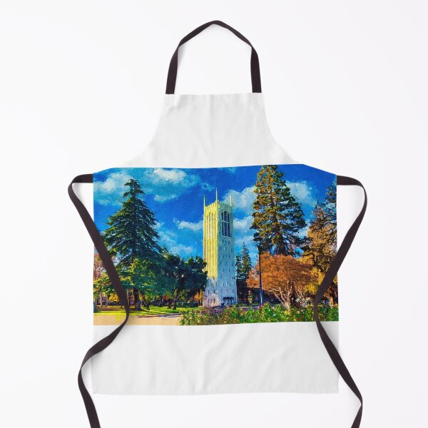 Item preview, Burns Tower of the University of the Pacific in Stockton, California designed and sold by NickoPrints.