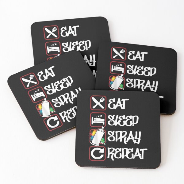 Item preview, Graffiti Artist Mural Street Art Eat Sleep Spray Artist designed and sold by zacben.