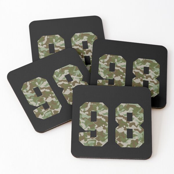 Item preview, Army Camo Veteran Lucky Number 98 designed and sold by Urosek.