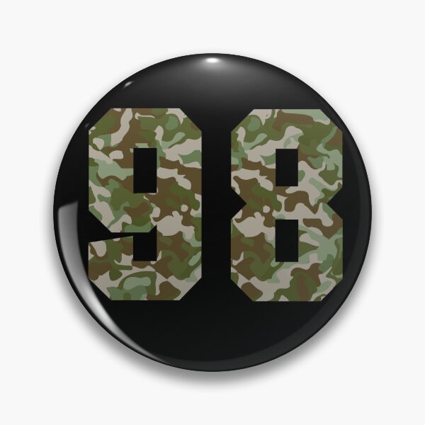 Item preview, Army Camo Veteran Lucky Number 98 designed and sold by Urosek.