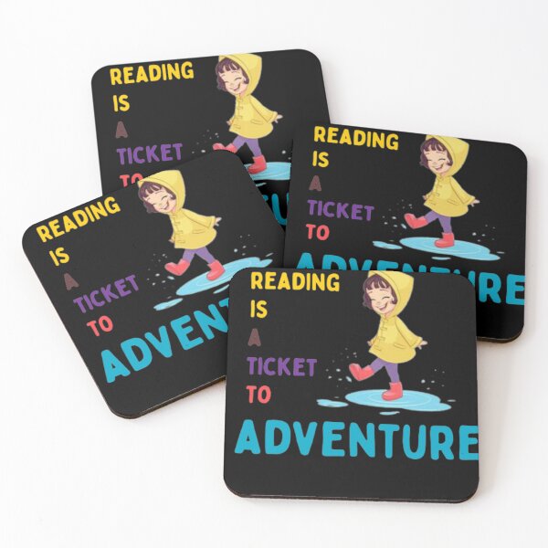 Item preview, Reading is a ticket to adventure  designed and sold by CastorWorks.
