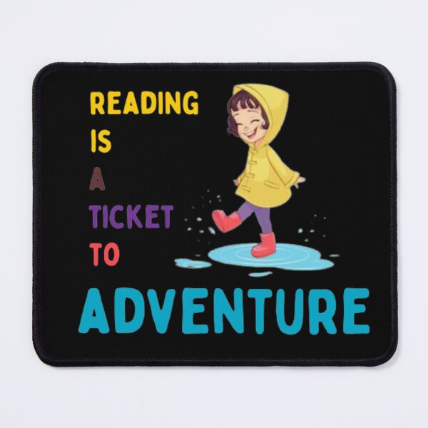 Item preview, Reading is a ticket to adventure designed and sold by CastorWorks.