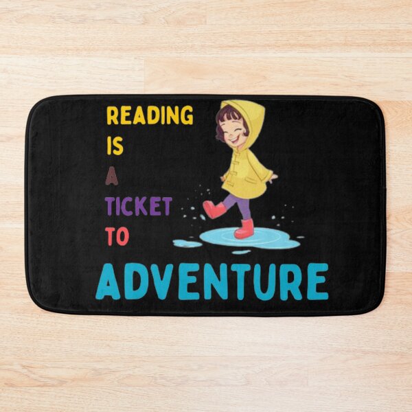 Item preview, Reading is a ticket to adventure  designed and sold by CastorWorks.