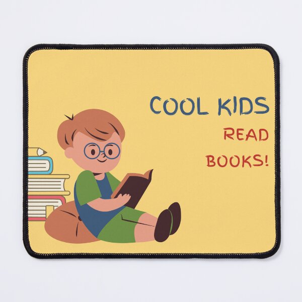 Item preview, Cool Kids Read Books | Book Journal designed and sold by DesignAndTales.