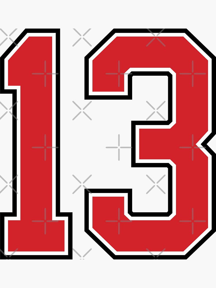 Sports Number 44, red black color lucky sport forty four Poster for Sale  by ArtIsParty