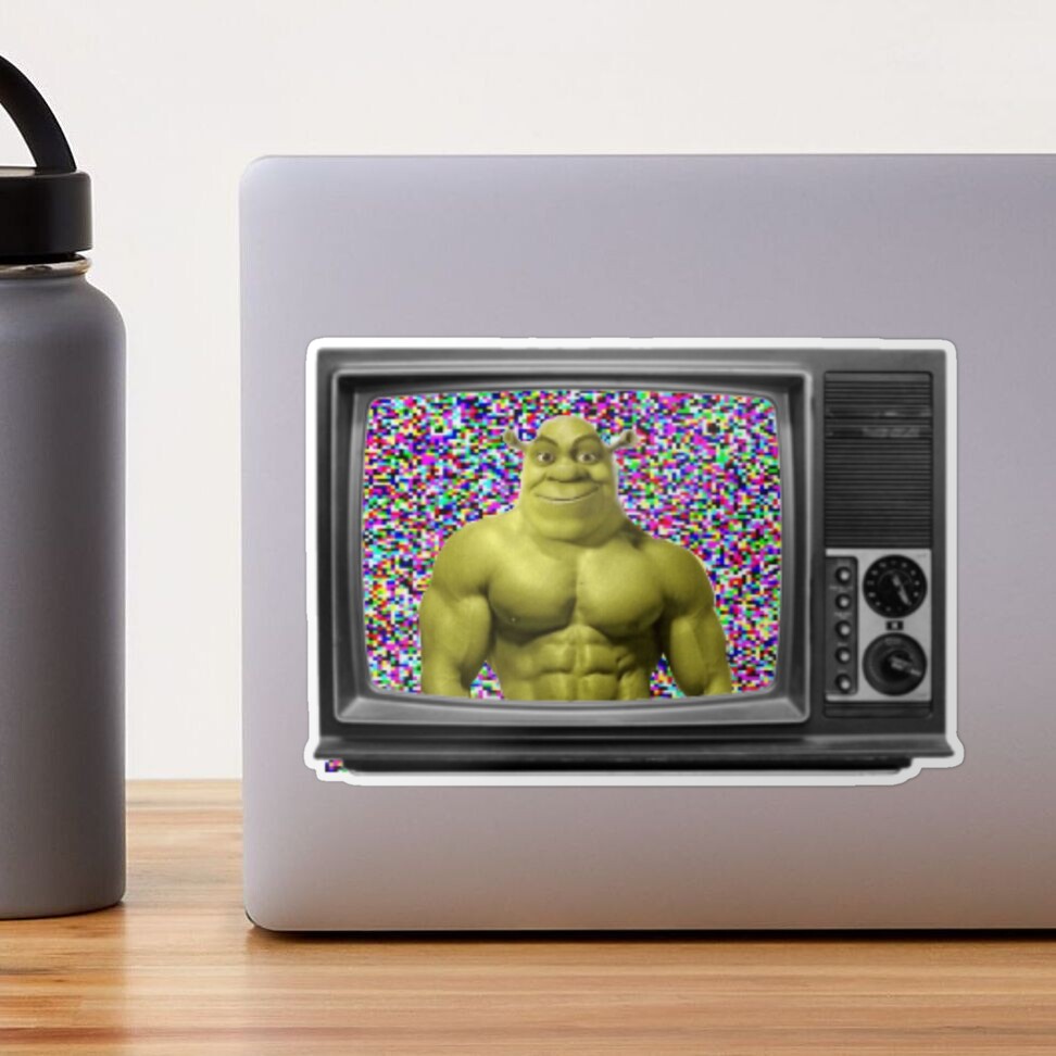 Shrek TV Vinyl Sticker – GoonZone