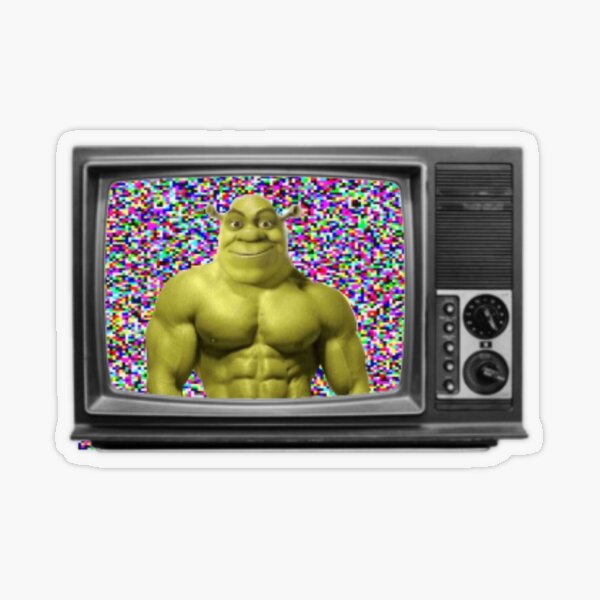 Shrek TV Vinyl Sticker – GoonZone