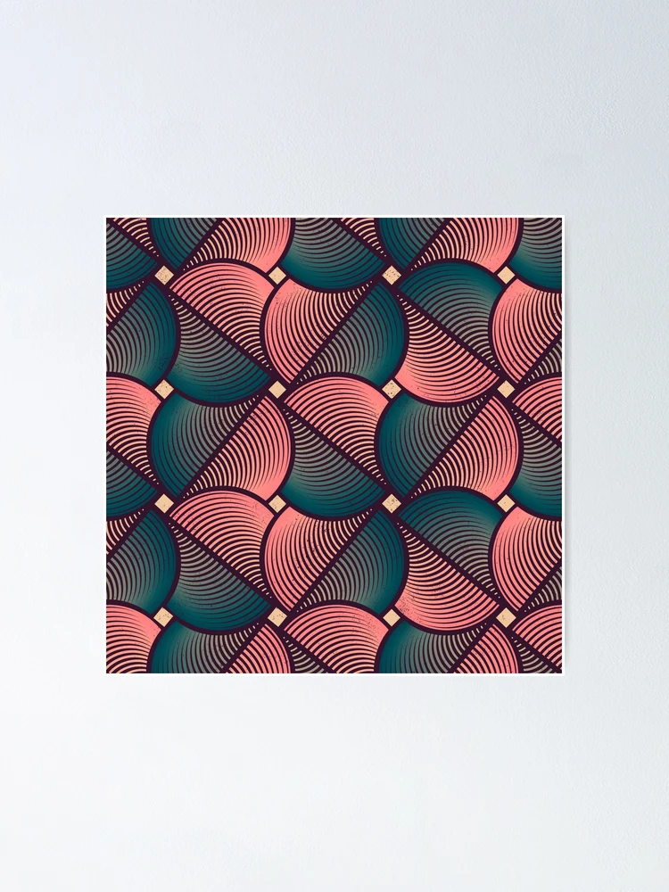 Thumbnail 1 of 3, Poster, Abstract pattern designed and sold by Nilevolution.