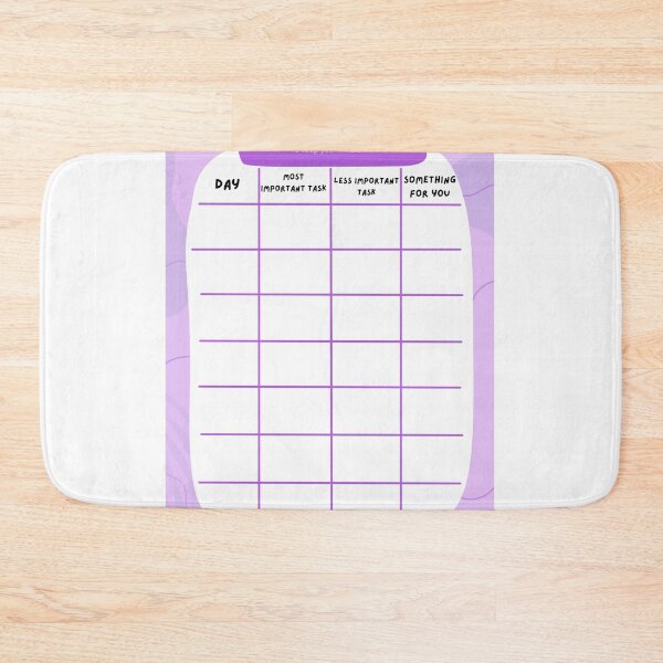 Item preview, Weekly planner to keep your mind clear designed and sold by Amelle Balland.