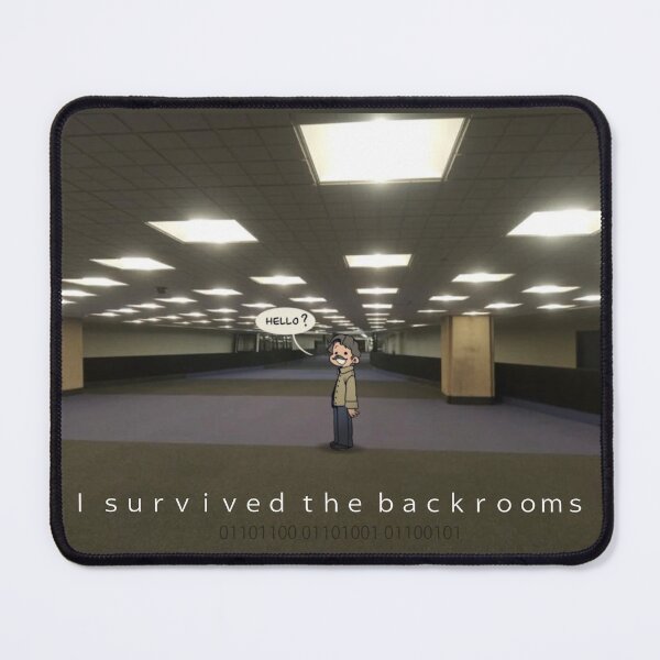 Item preview, I survived the Backrooms designed and sold by FlyingRotten.