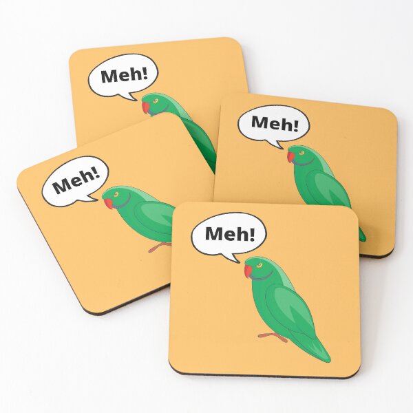 Item preview, Grumpy Parrot | Meh! designed and sold by NineSevenFour.