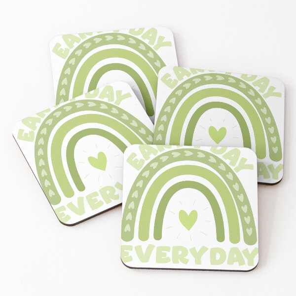 Item preview, Earth Day Everyday Green Rainbow and Heart Trending Rainbow - World Earth Day The Earth Day Save Earth Save Yourself - Mother Earth Day designed and sold by azzeddine  ⭐⭐⭐⭐⭐.