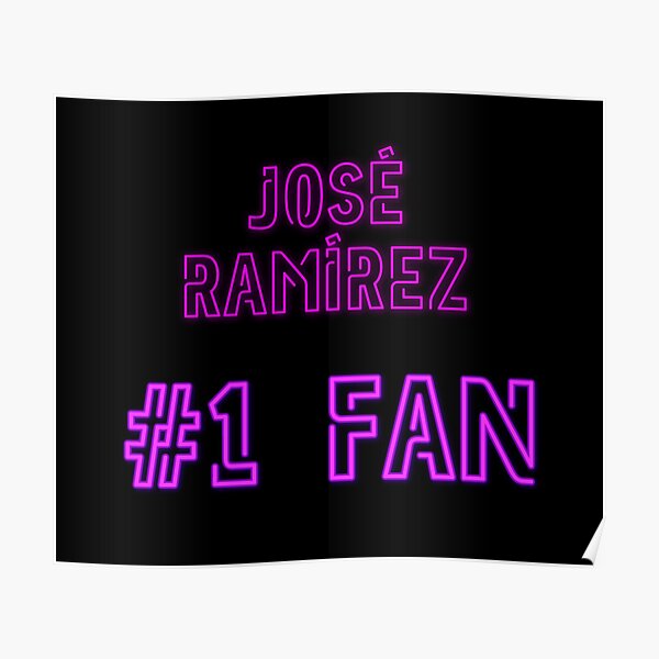 Jose Ramirez Cleveland Indians Poster Print, Real Player, Baseball Player,  Canvas Art, ArtWork, Jose Ramírez Decor, Posters for Wall SIZE 24''x32