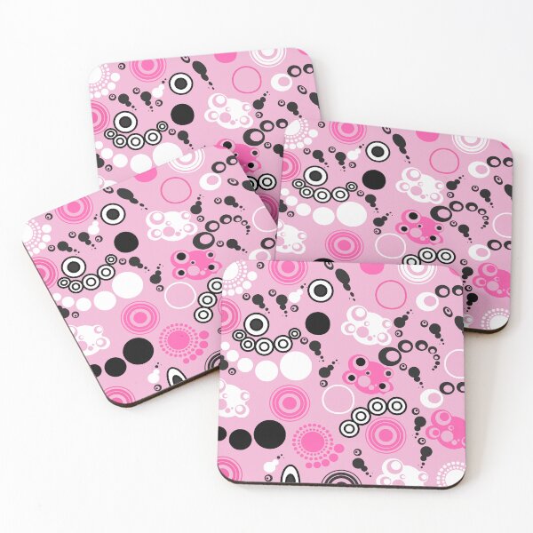 Item preview, Atomic Circular Pattern on Pink designed and sold by LisWilliams.