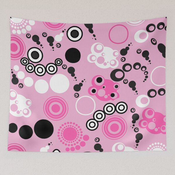 Item preview, Atomic Circular Pattern on Pink designed and sold by LisWilliams.