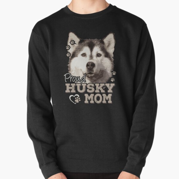 Husky Mom Fur Life Crewneck Sweatshirt