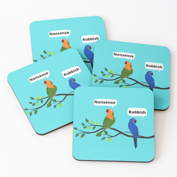 Item preview, Grumpy Parrot | Rubbish & Nonsense designed and sold by NineSevenFour.