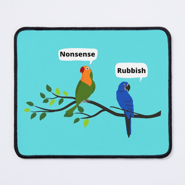 Item preview, Grumpy Parrot | Rubbish & Nonsense designed and sold by NineSevenFour.