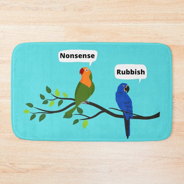 Item preview, Grumpy Parrot | Rubbish & Nonsense designed and sold by NineSevenFour.