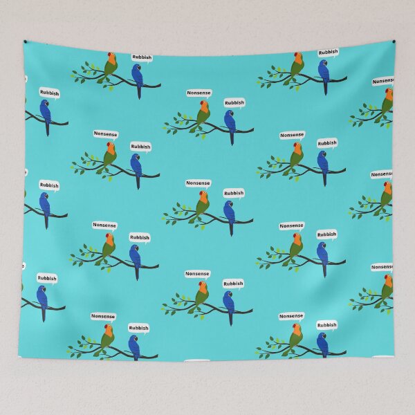 Item preview, Grumpy Parrot | Rubbish & Nonsense designed and sold by NineSevenFour.