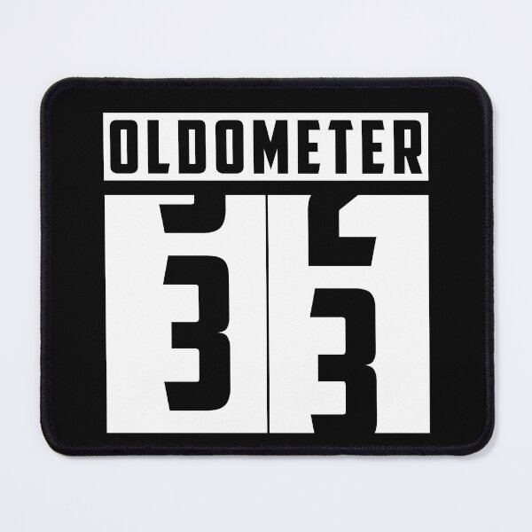 Artikelvorschau, Oldometer Zähler Nummer 33 Geburtstag entworfen und verkauft von HeavyStyle.