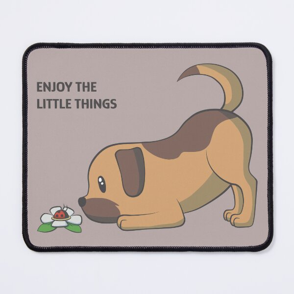 Item preview, Enjoy the little things with a border terrier designed and sold by AniBeanz.