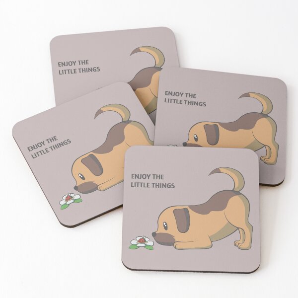 Item preview, Enjoy the little things with a border terrier designed and sold by AniBeanz.