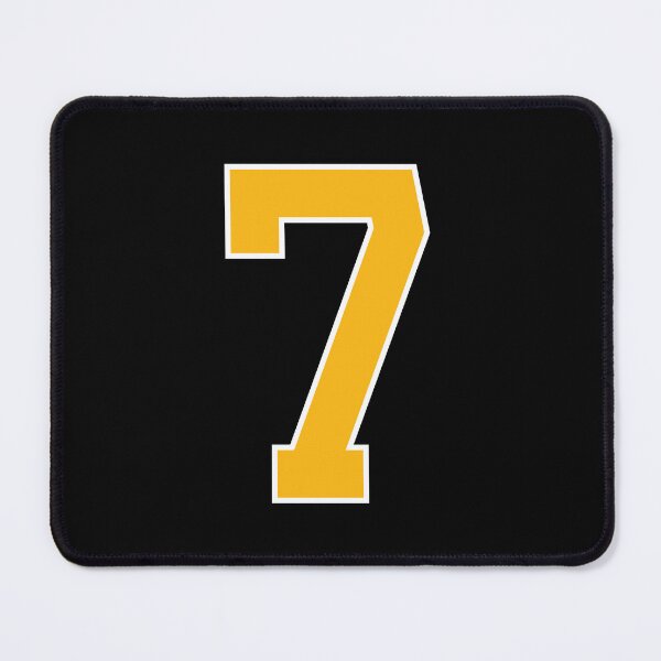 Item preview, Yellow Number 7 lucky sports jersey seven designed and sold by HeavyStyle.