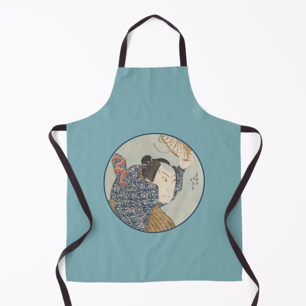 Item preview, Kabuki Actor Arashi Rikan II as Akogi Heiji, from the print series Tōsei keshōkagami (Makeup Mirrors of Our Time) designed and sold by leafsquare.