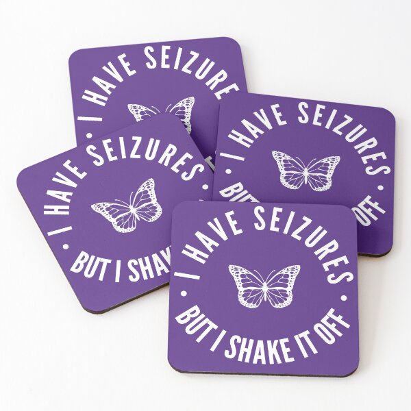 Item preview, Epilepsy Awareness Seizure Awareness Funny Gift I Have Epilepsy But I Shake It Off designed and sold by AsinusAS.