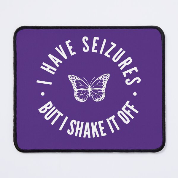 Item preview, Epilepsy Awareness Seizure Awareness Funny Gift I Have Epilepsy But I Shake It Off designed and sold by AsinusAS.