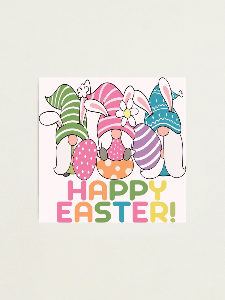 Happy Easter Wishes - Easter Day 2022 - Funny Gnomes Easter
