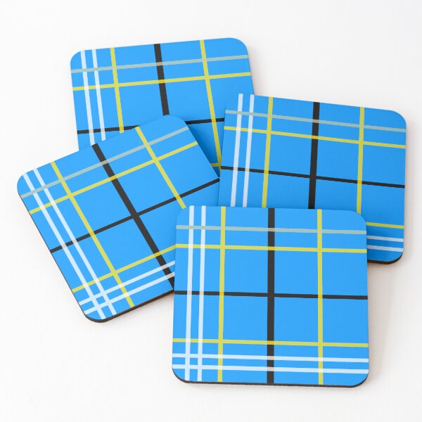 Item preview, Tela escocesa de tit azul designed and sold by redraiph.