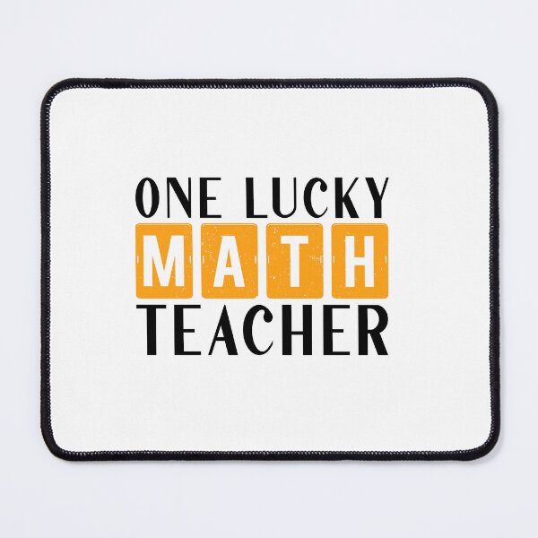 Item preview, Womens One Lucky Math Teacher - Funny St Patricks Day Math Lover designed and sold by ZETTIF ⭐⭐⭐⭐⭐.