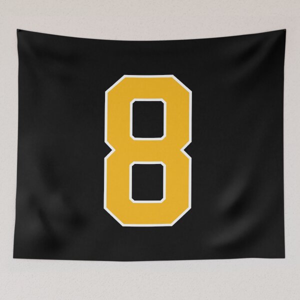Item preview, Yellow Number 8 lucky sports jersey eight designed and sold by HeavyStyle.