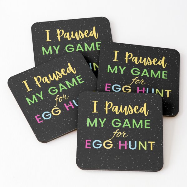 Item preview, I Paused My Game To Egg Hunt T-Shirt designed and sold by WilkDesign.