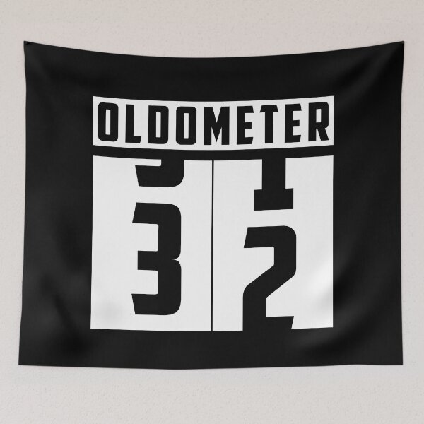 Item preview, Oldometer counter Number 32 birthday designed and sold by HeavyStyle.