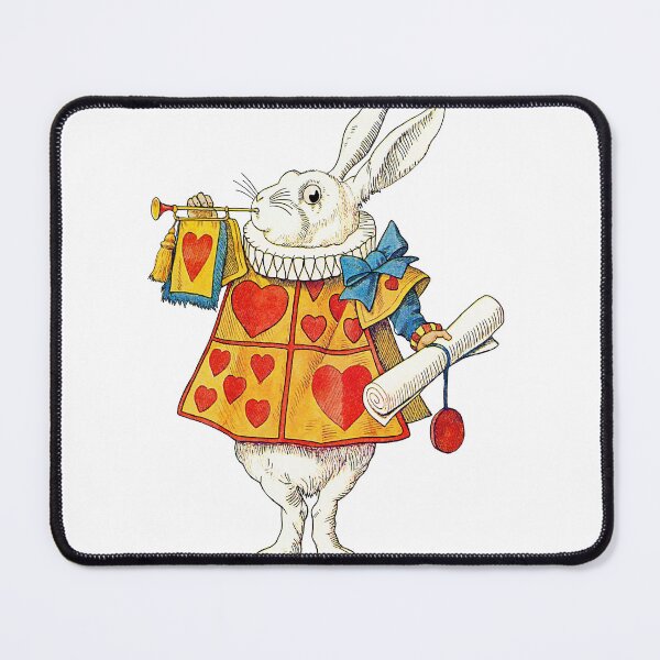 Item preview, The White Rabbit illustration from Alice designed and sold by TeeARTHY.