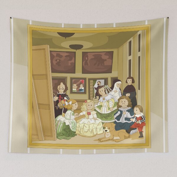 Item preview, The Maids of Honour (Spanish: Las Meninas) designed and sold by alapapaju.