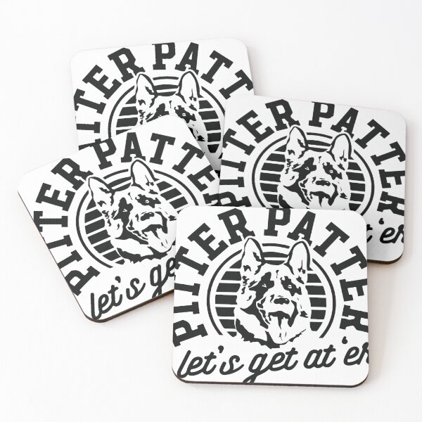 Item preview, Pitter Patter Lets get at er designed and sold by NeYahSupreme1.