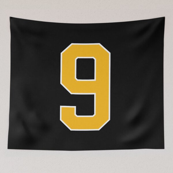 Item preview, Yellow Number 9 lucky sports jersey nine designed and sold by HeavyStyle.