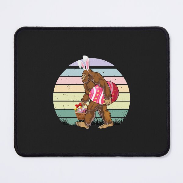 Item preview, Vintage Bigfoot Easter Day shirt Bunny Easter Eggs Basket Long Sleeve designed and sold by PootinTuon.