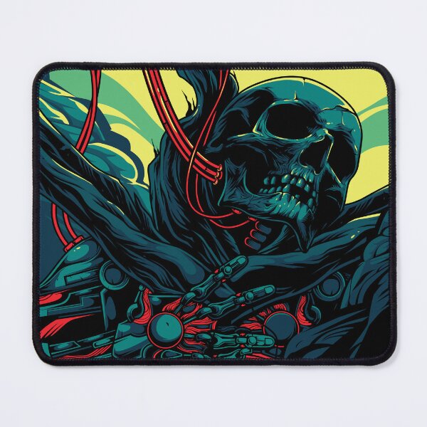Item preview, robotic skull designed and sold by Proud Pro Gifts.