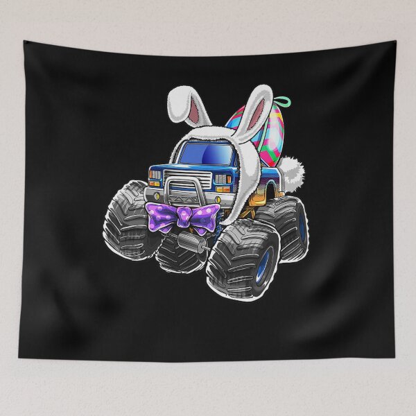 Item preview, Happy Easter Monster Truck Easter Bunny Costume and Egg Boys  designed and sold by canadianline.