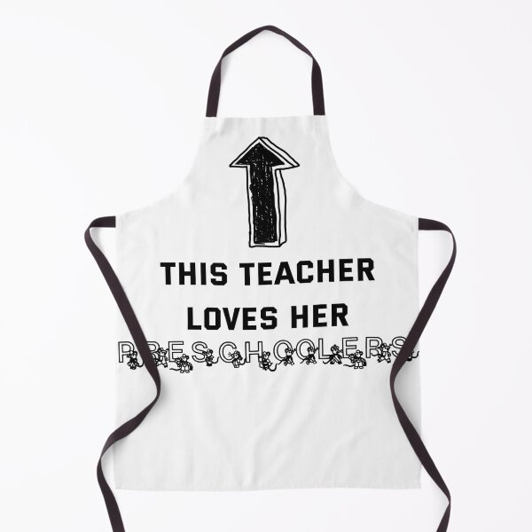 Item preview, This Teacher Loves Her Preschoolers designed and sold by Elyora.